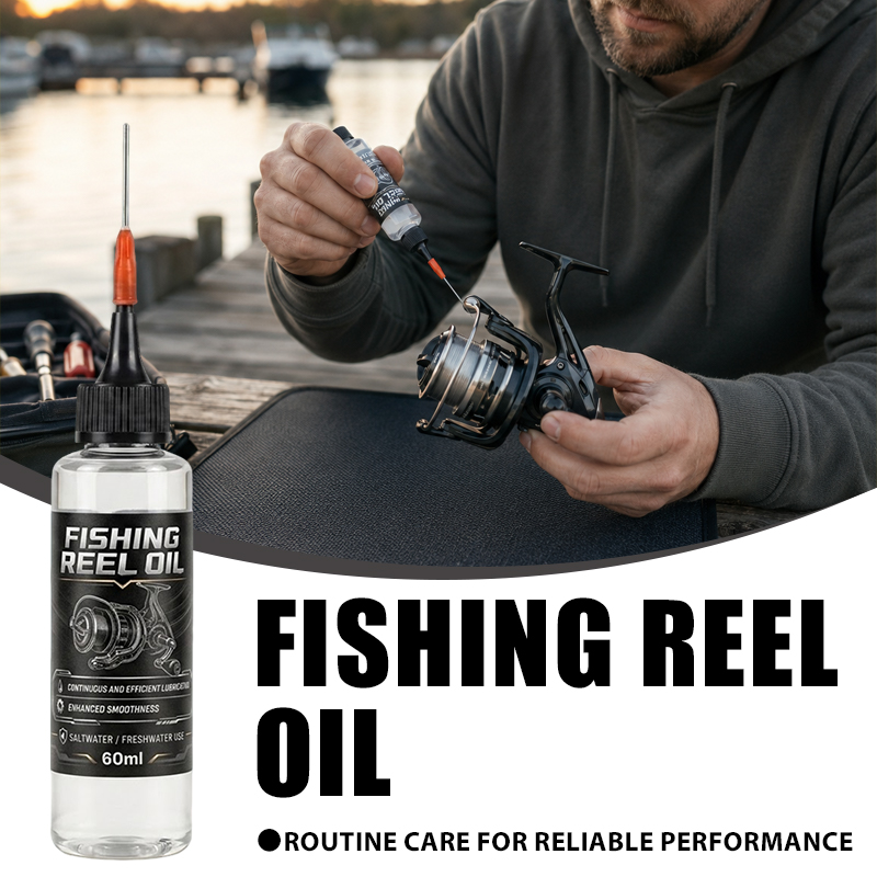 Reel Oil - Aceite Lubricante para Carretes de Pesca,