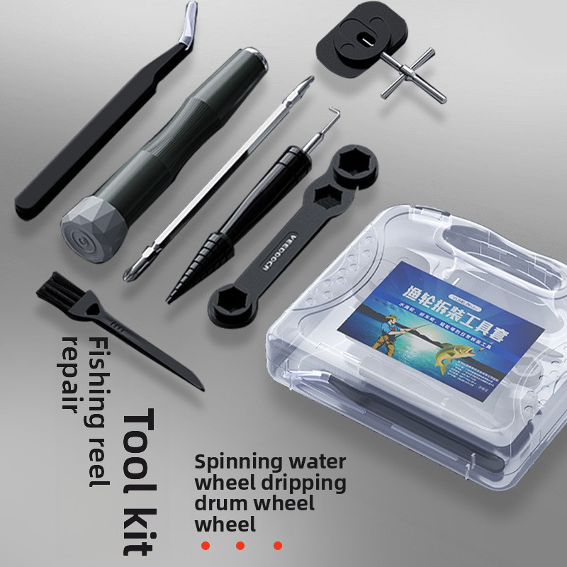 Spincast Reel - Juego de llaves para el mantenimiento