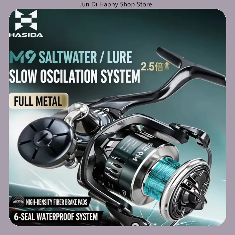 Carrete de pesca HASIDA M9, de - Trolling Reel reseña y precio