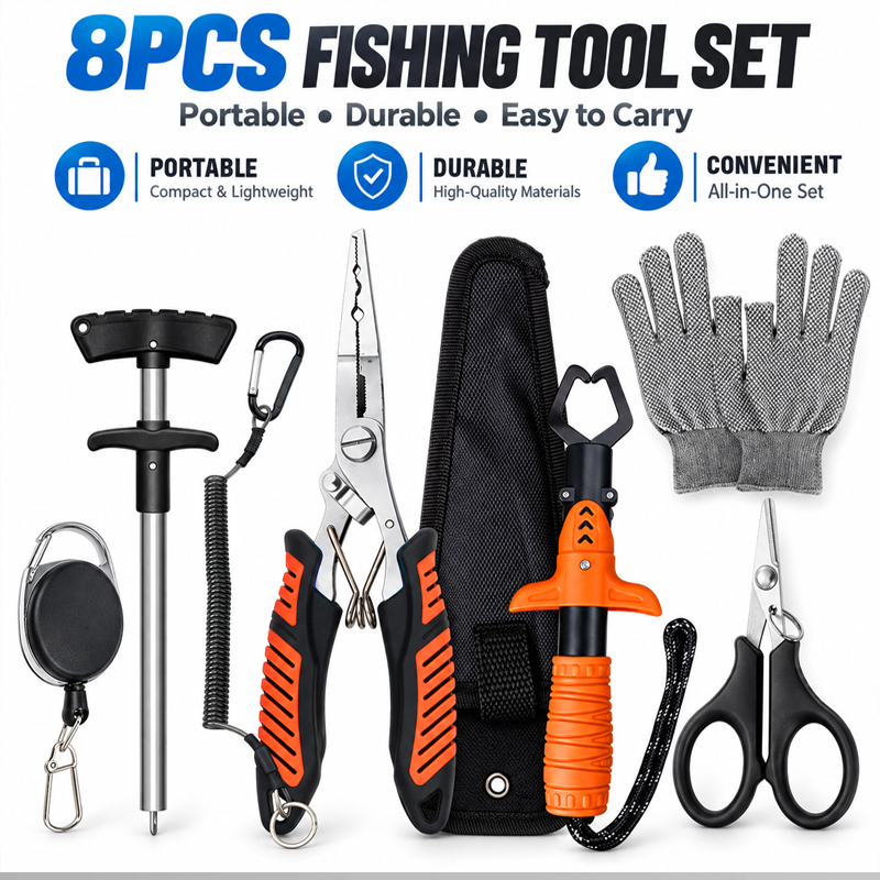 Juego de alicates de pesca mul - Baitcasting Reel reseña y precio